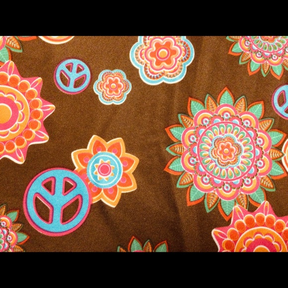 70’s GROOVY HIPPIE DRESS COSTUME - Picture 3 of 4